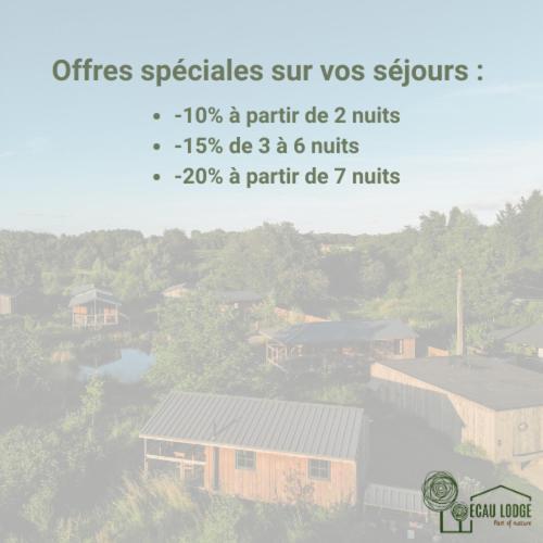 Ecau Lodge - Logement Insolite A 30Km De Pairi Daiza Écaussinnes-dʼEnghien Extérieur photo